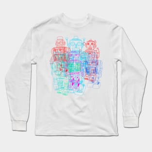 Robot overload Long Sleeve T-Shirt